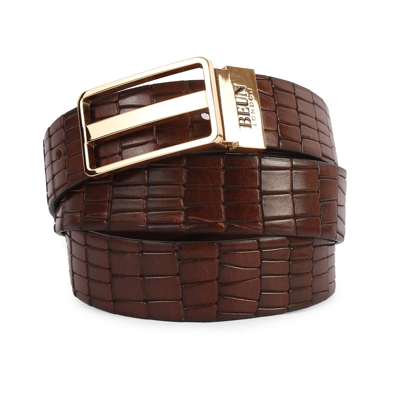 BEUN LONDON CUT TO SIZE GENUINE LEATHER BELT