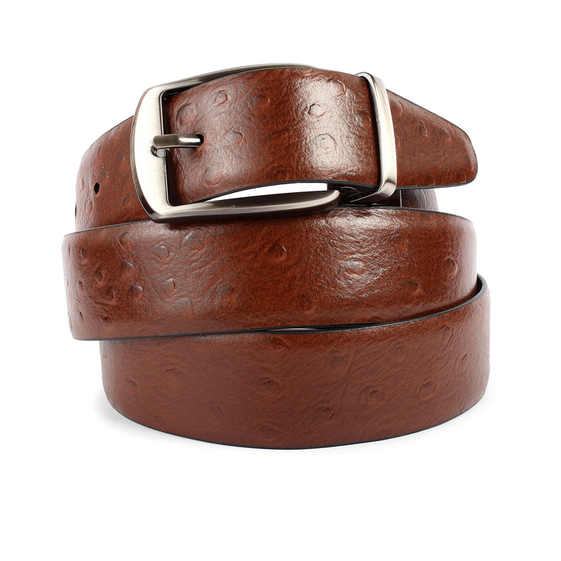 BEUN LONDON Cut To Size Reversible Genuine Leather Belt