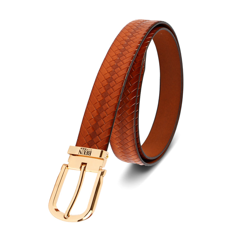 BEUN LONDON Cut To Size Genuine Leather Belt
