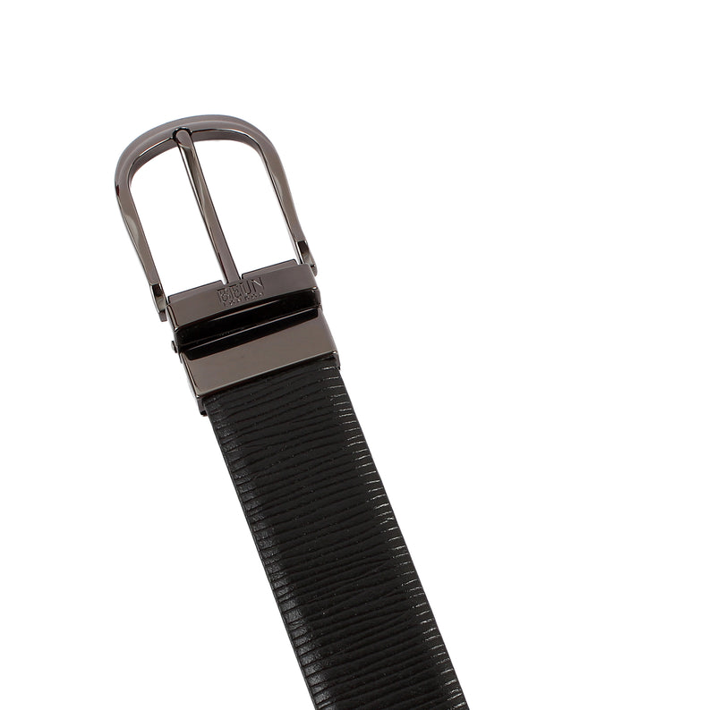 BEUN LONDON Cut To Size Reversible Genuine Leather Belt